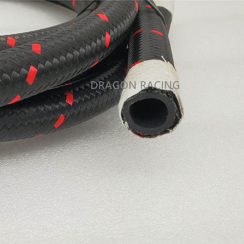 AN6黑红线橡胶油管